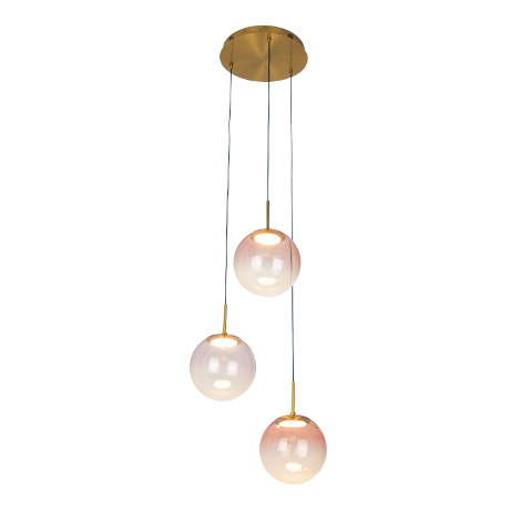 Modern Spherical Glass Led Pendant Light