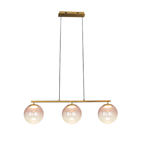 Modern Spherical Glass Led Pendant Light