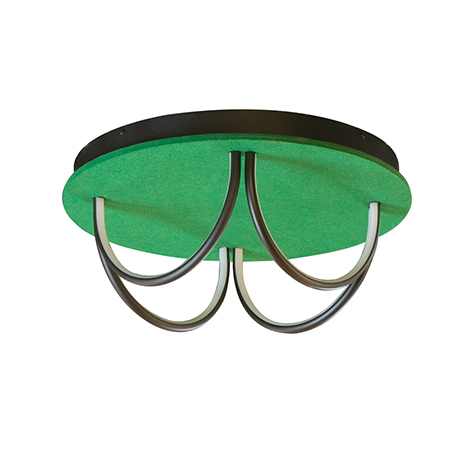 Modern Leather Led Ceiling Light