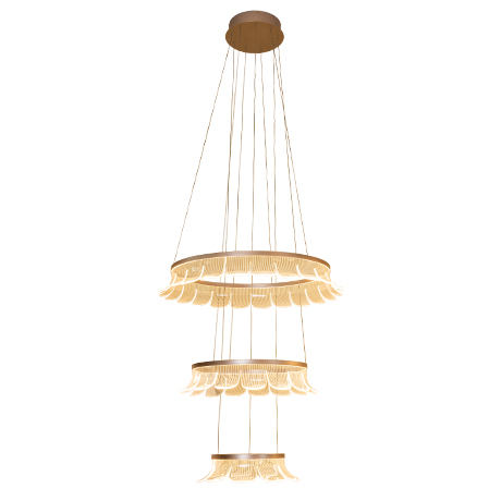 140W Acrylic Petal Chandelier