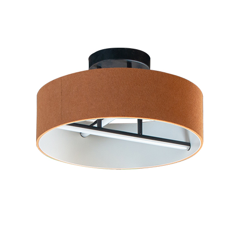 Modern Leather Led Ceiling Light
