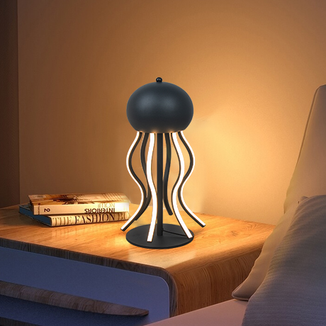 Unveil the Modern Jellyfish-shaped Table Lamp: Where Artistic Whimsy Meets Functional Brilliance Feature Image