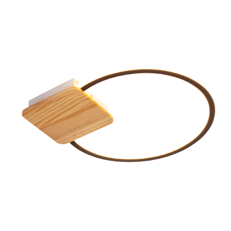 Minimalist  LED Wood Ceiling Light