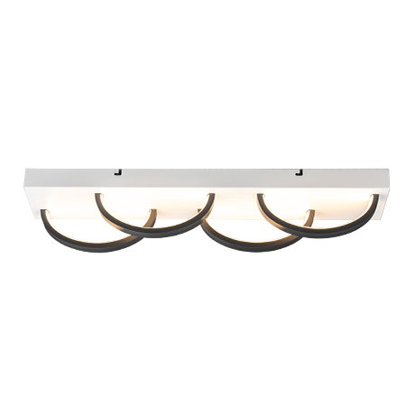 Modern Elegant Curved LED Ceiling Light