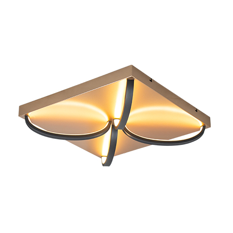Modern Elegant Curved LED Ceiling Light
