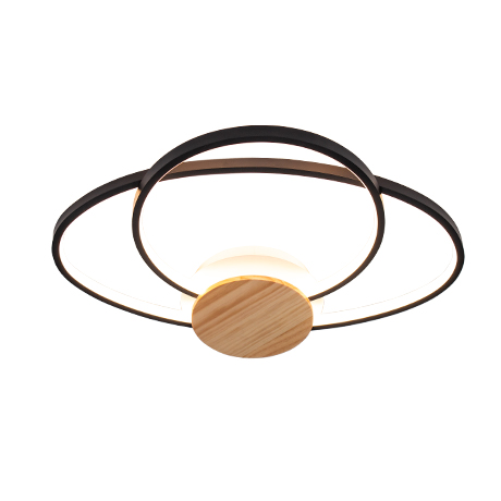 Minimalist LED Wood Ceiling Light